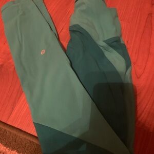 Lululemon Teal Leggings size 2